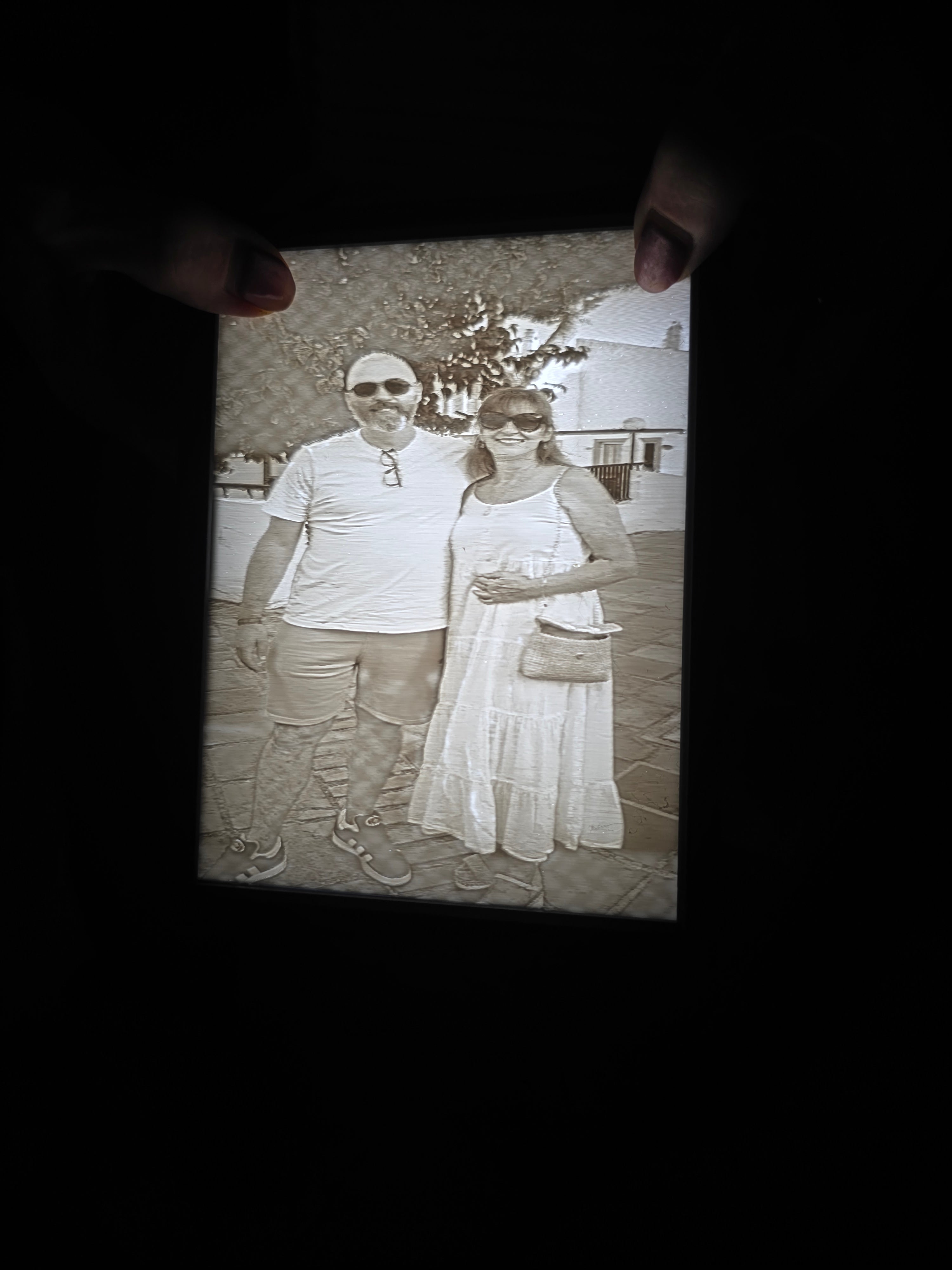 Custom 3D Printed Lithophane