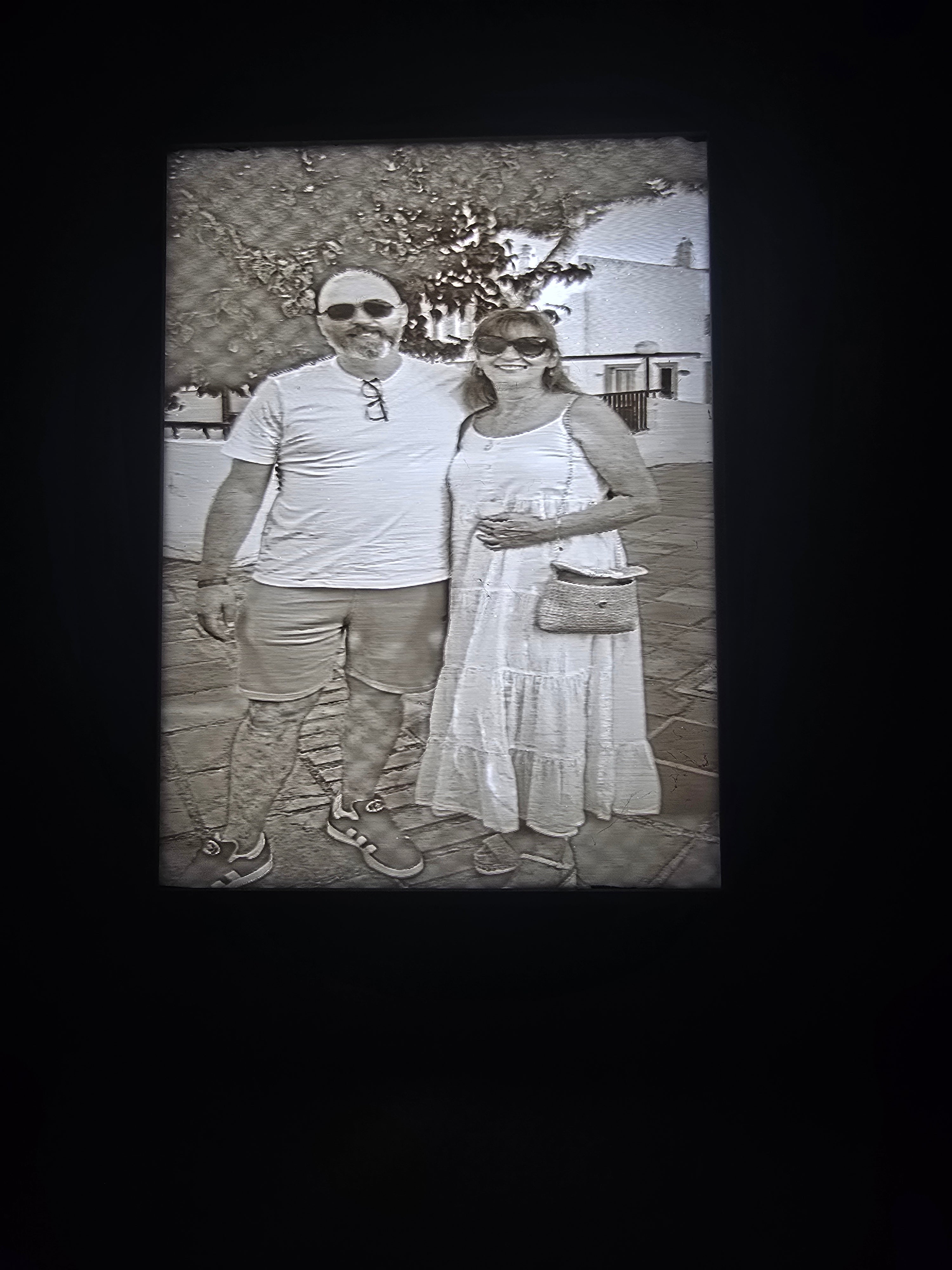 Custom 3D Printed Lithophane