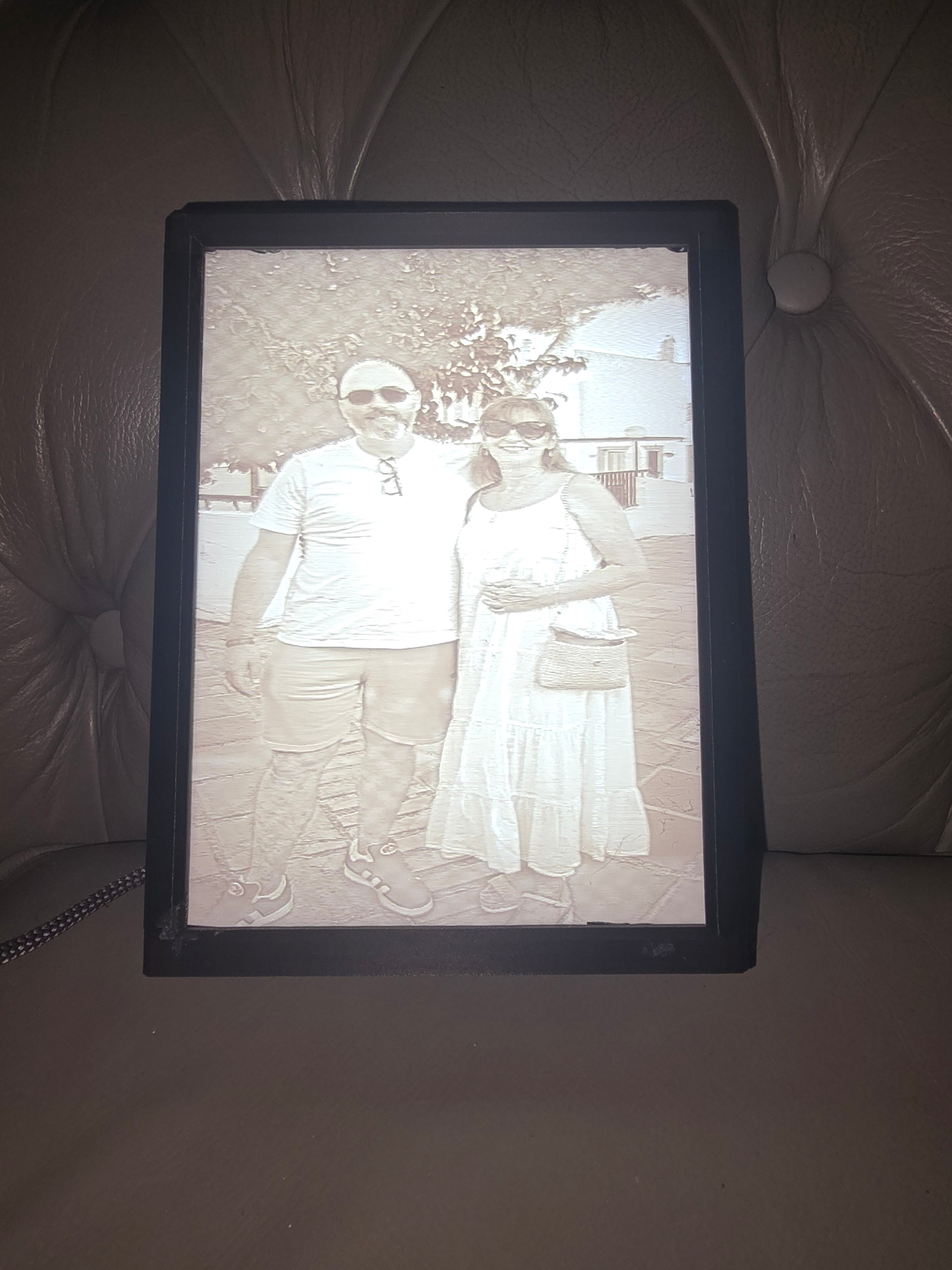Custom 3D Printed Lithophane
