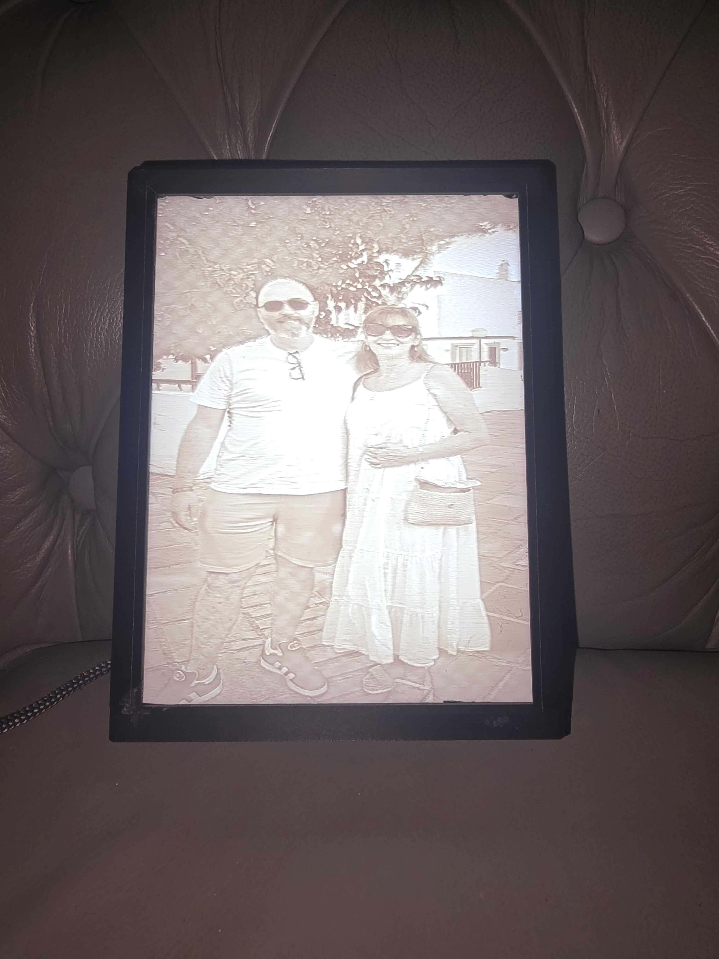 Custom 3D Printed Lithophane