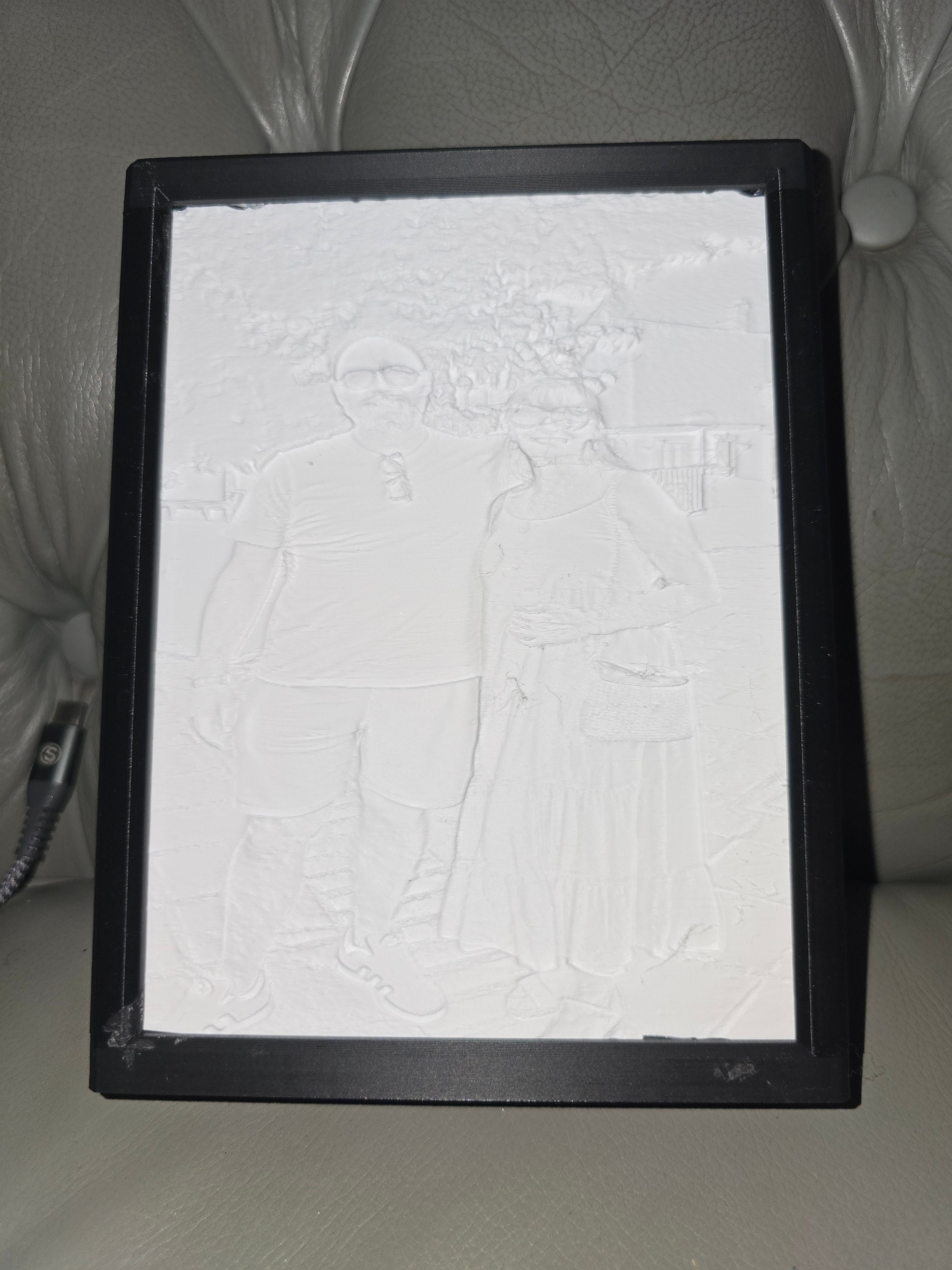 Custom 3D Printed Lithophane
