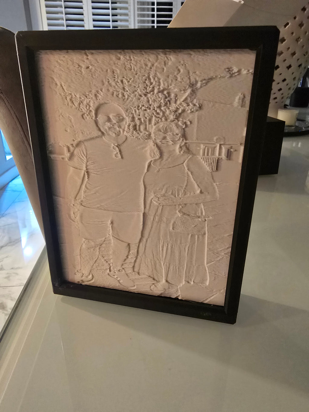 Custom 3D Printed Lithophane