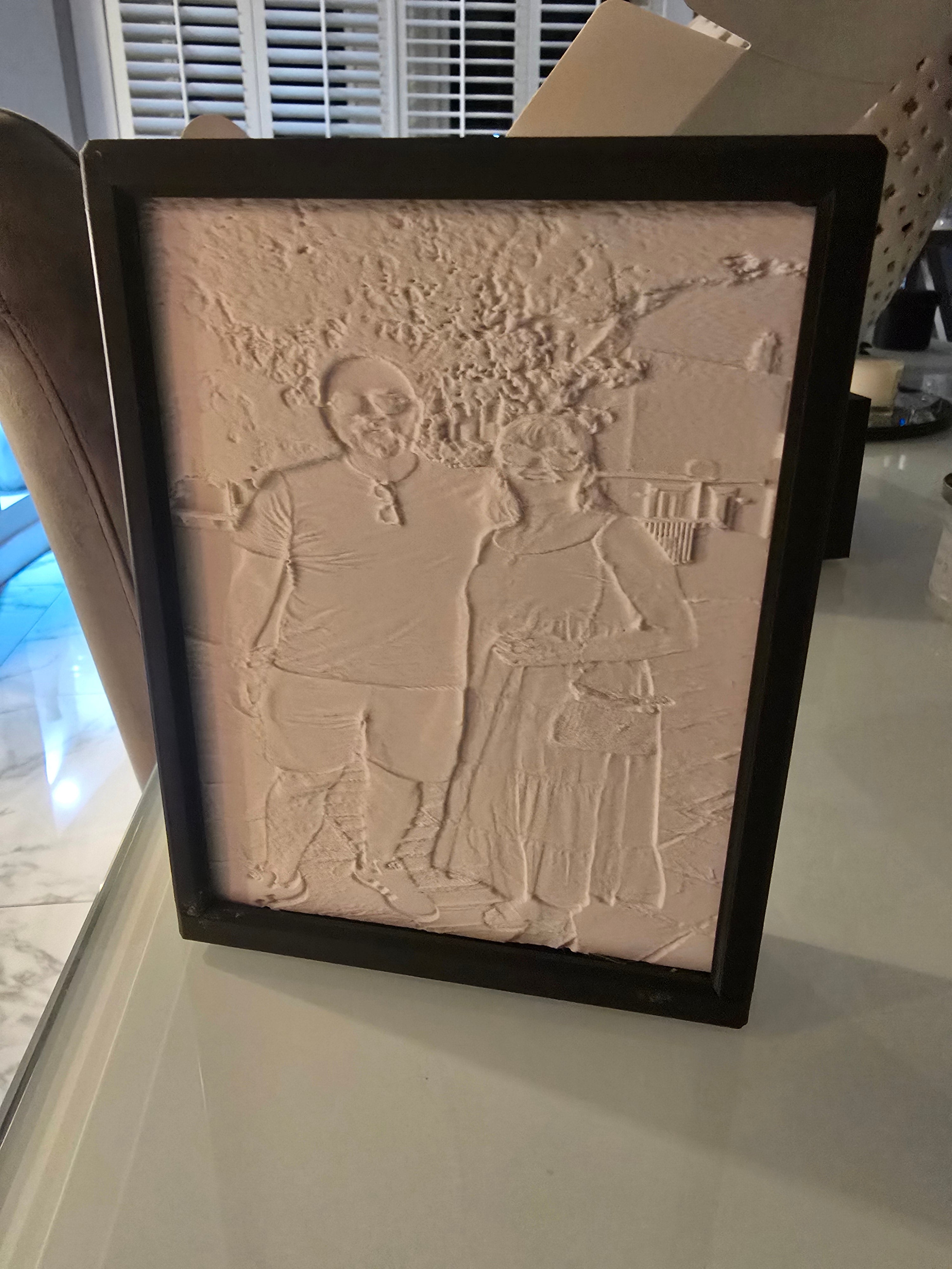 Custom 3D Printed Lithophane