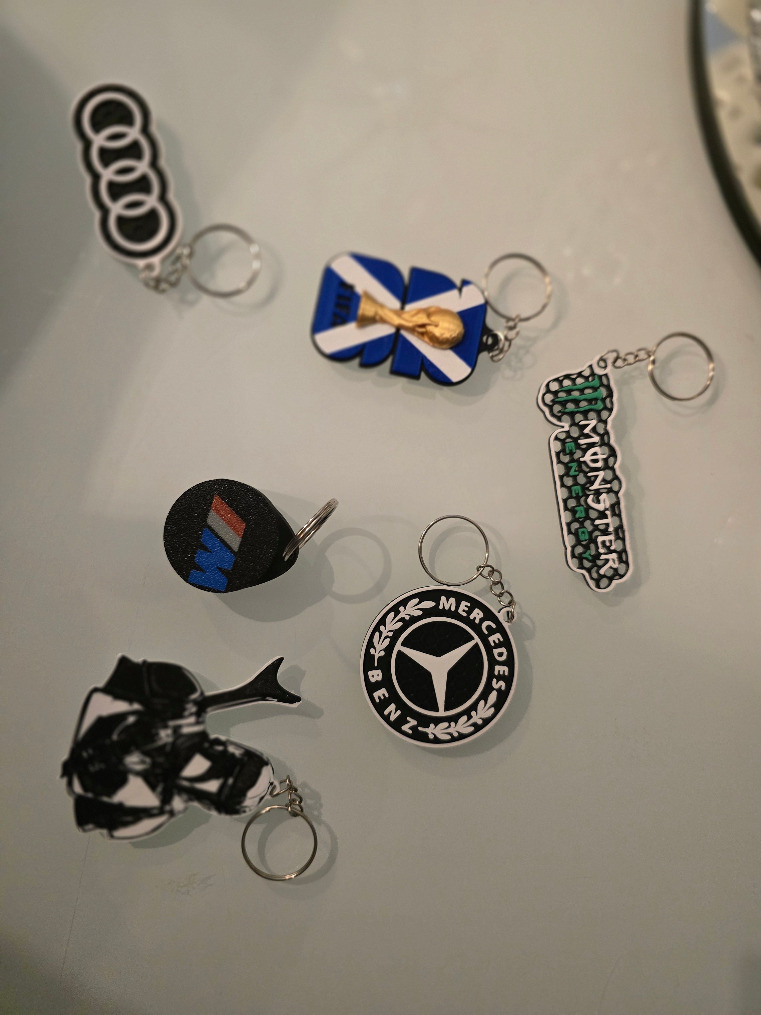 3D Printed Keychains