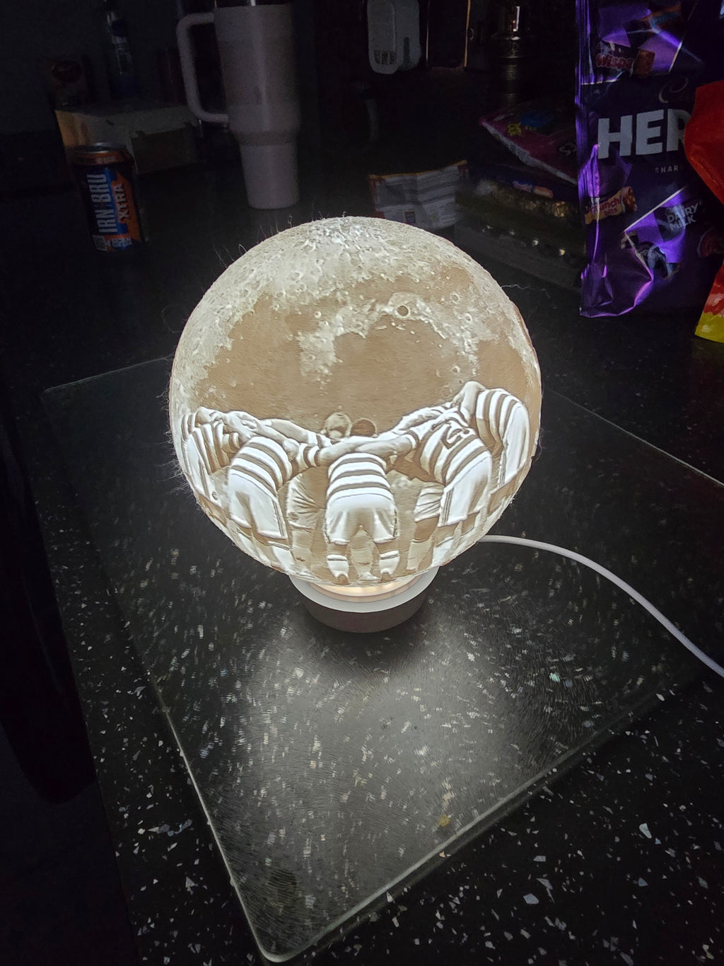 🍀 Celtic LED Lithophane – £25 🍀