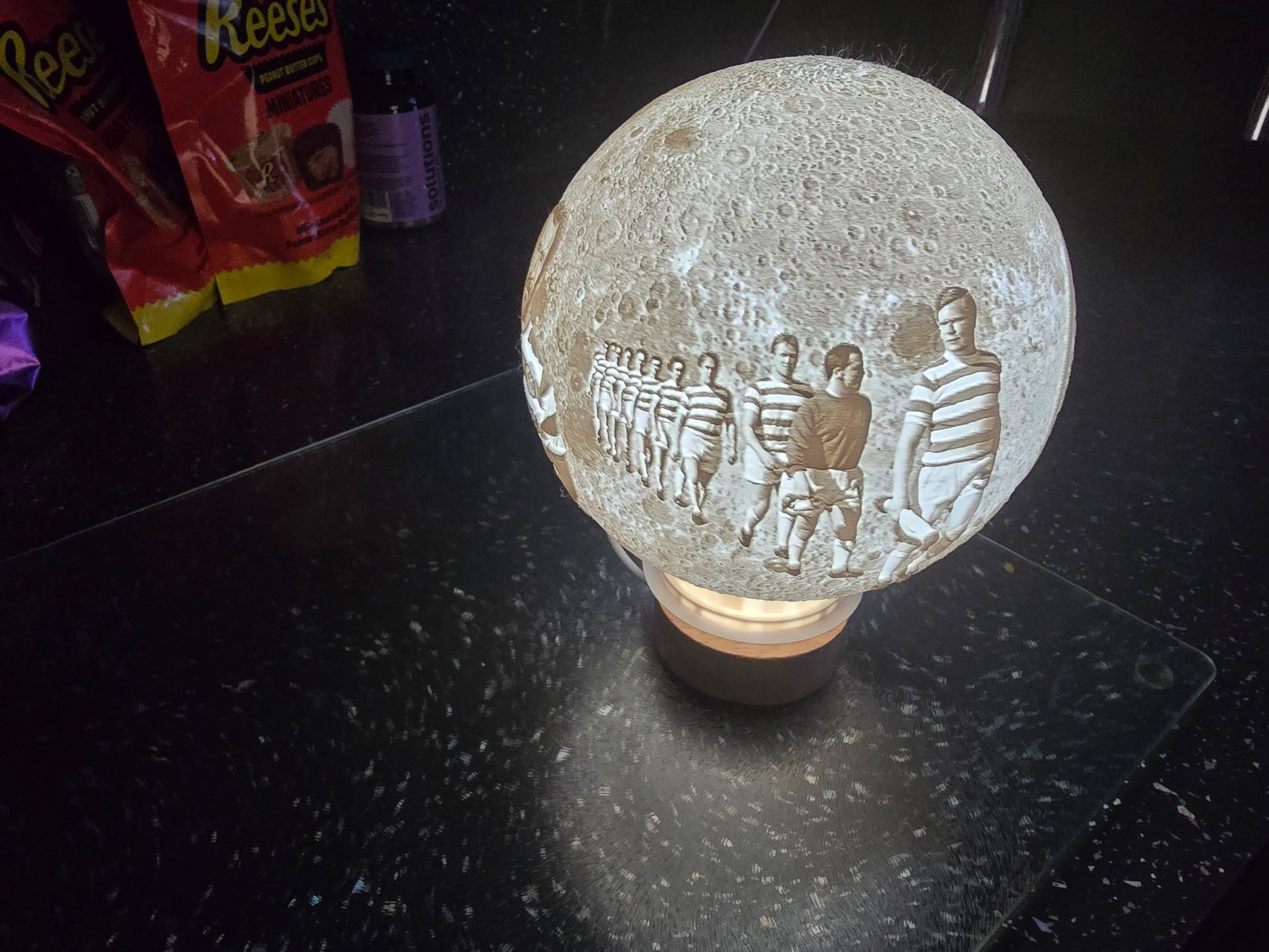 🍀 Celtic LED Lithophane – £25 🍀