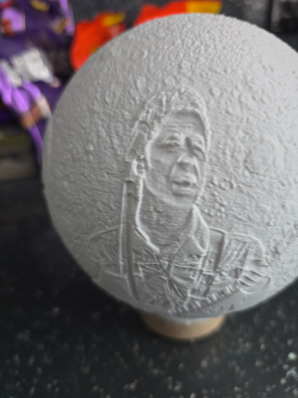 🌙 Oasis 3D Moon Lithophane Lamp – £25 🌙