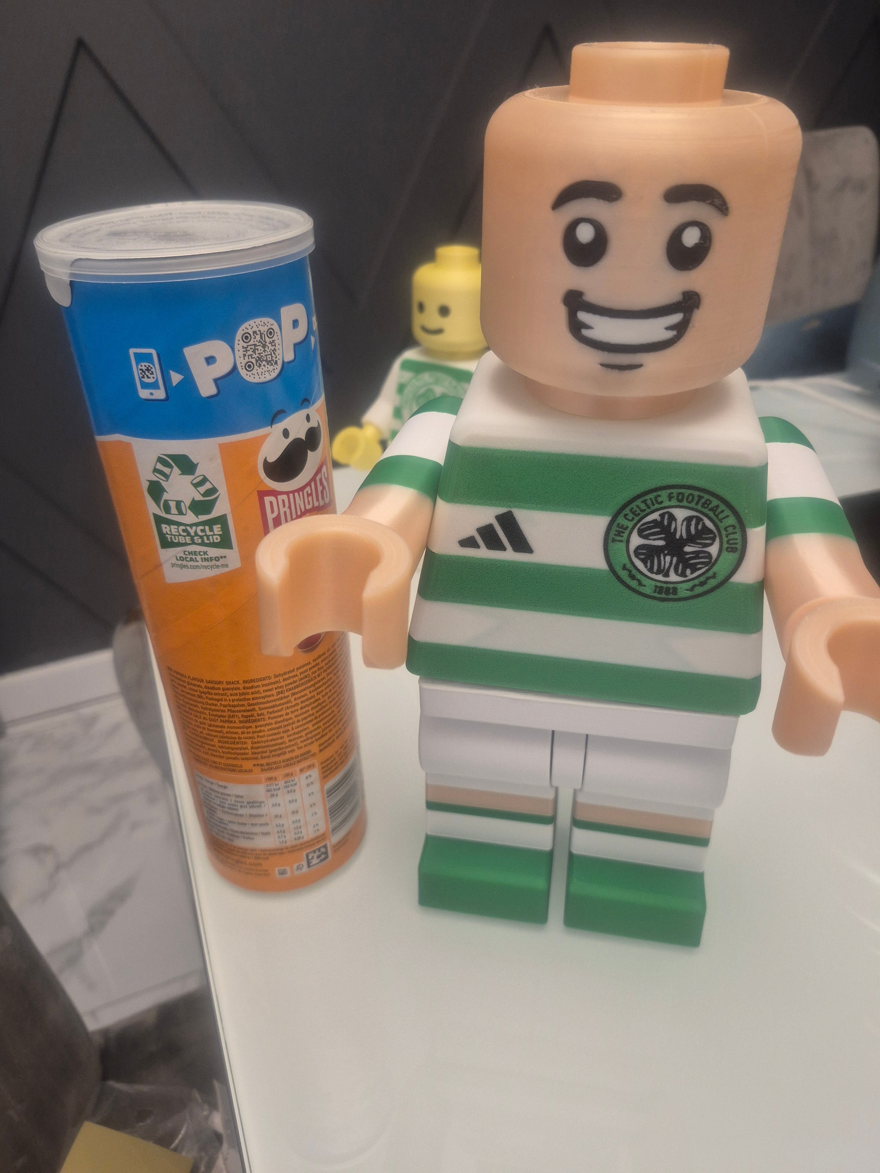 Celtic FC Lego Man 3D Print