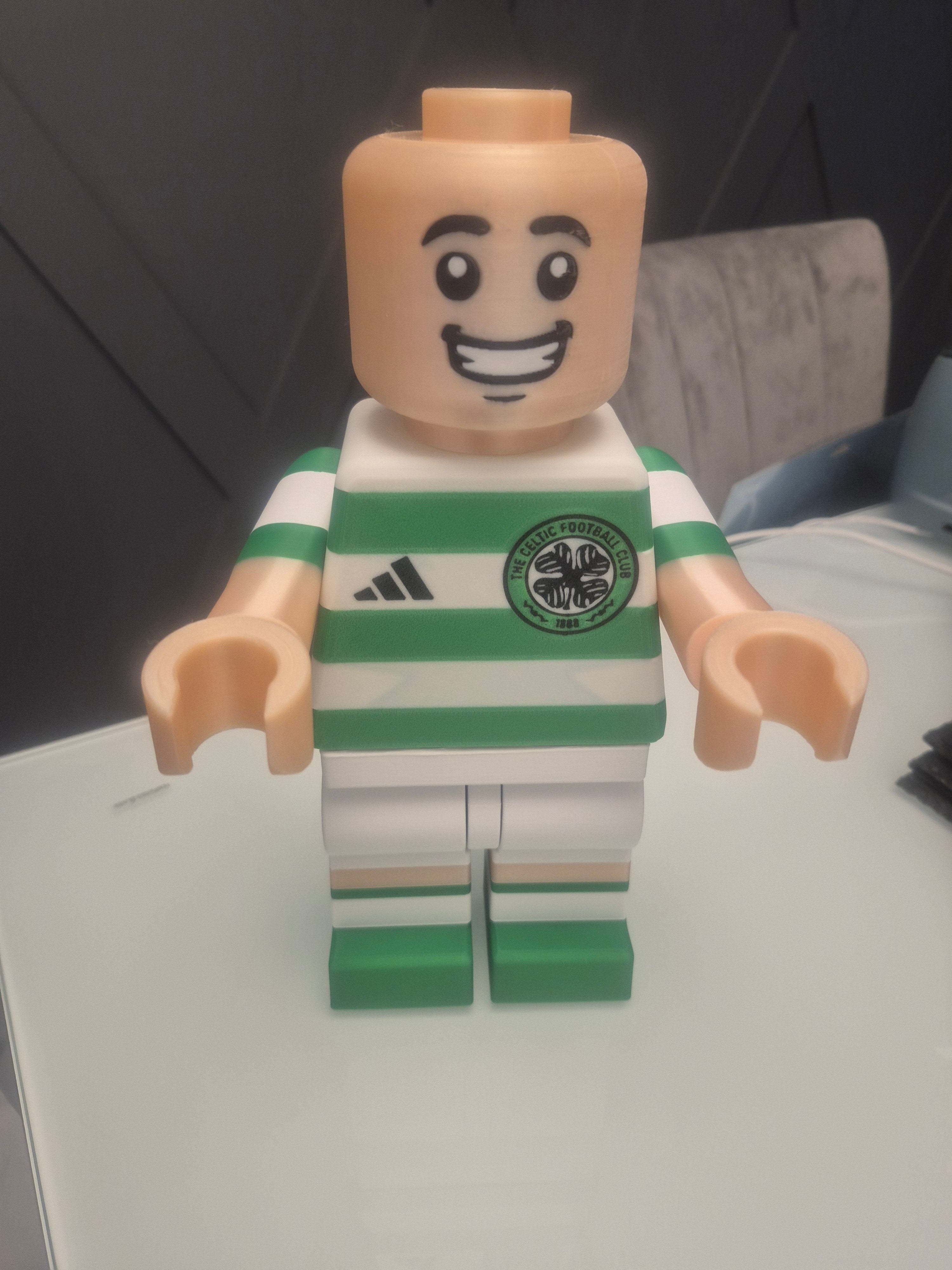Celtic FC Lego Man 3D Print