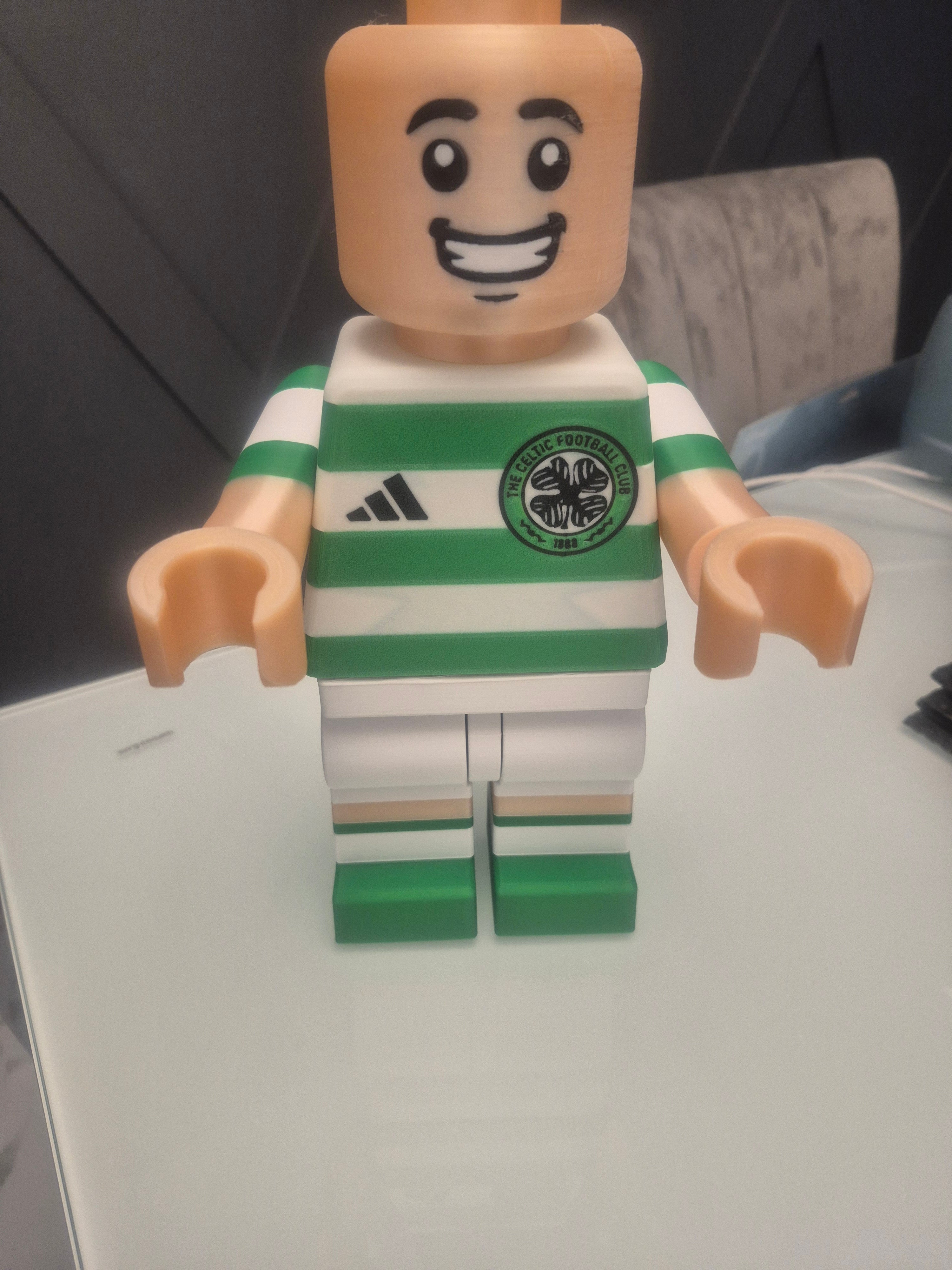 Celtic FC Lego Man 3D Print