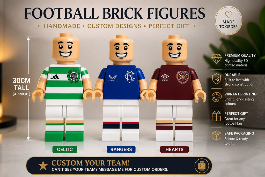 Celtic FC Lego Man 3D Print